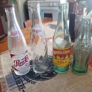 Soda bottles